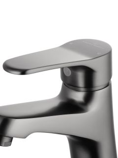 Смеситель для раковины Wonzon & Woghand WW-A40212-BGG тёмный графит